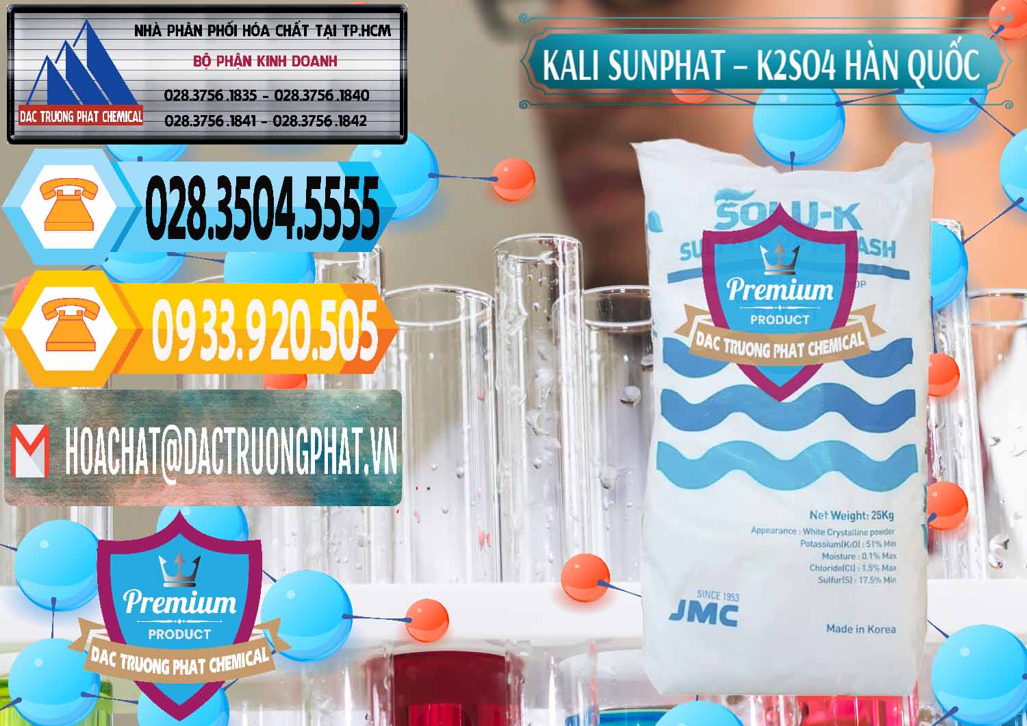 Nơi cung ứng ( bán ) Kali Sunphat – K2SO4 Hàn Quốc Korea - 0410 - Nơi chuyên nhập khẩu và cung cấp hóa chất tại TP.HCM - hoachattayrua.net
