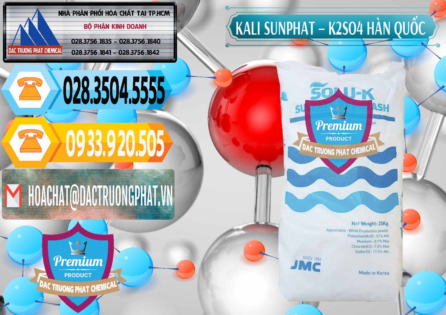Công ty chuyên bán và cung cấp Kali Sunphat – K2SO4 Hàn Quốc Korea - 0410 - Công ty phân phối và cung cấp hóa chất tại TP.HCM - hoachattayrua.net