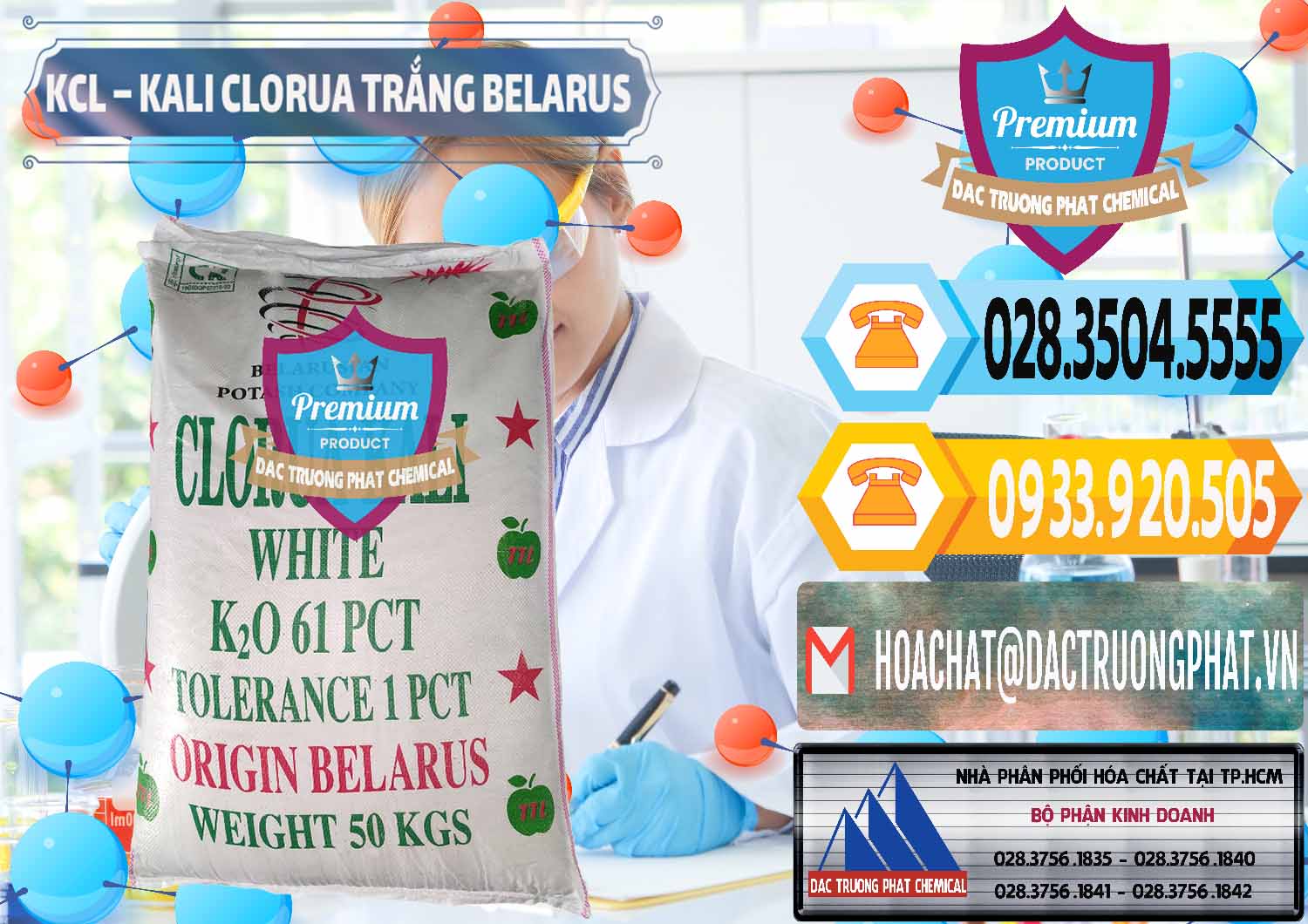 Đơn vị chuyên cung ứng ( bán ) KCL – Kali Clorua Trắng Belarus - 0085 - Cty chuyên cung cấp và nhập khẩu hóa chất tại TP.HCM - hoachattayrua.net