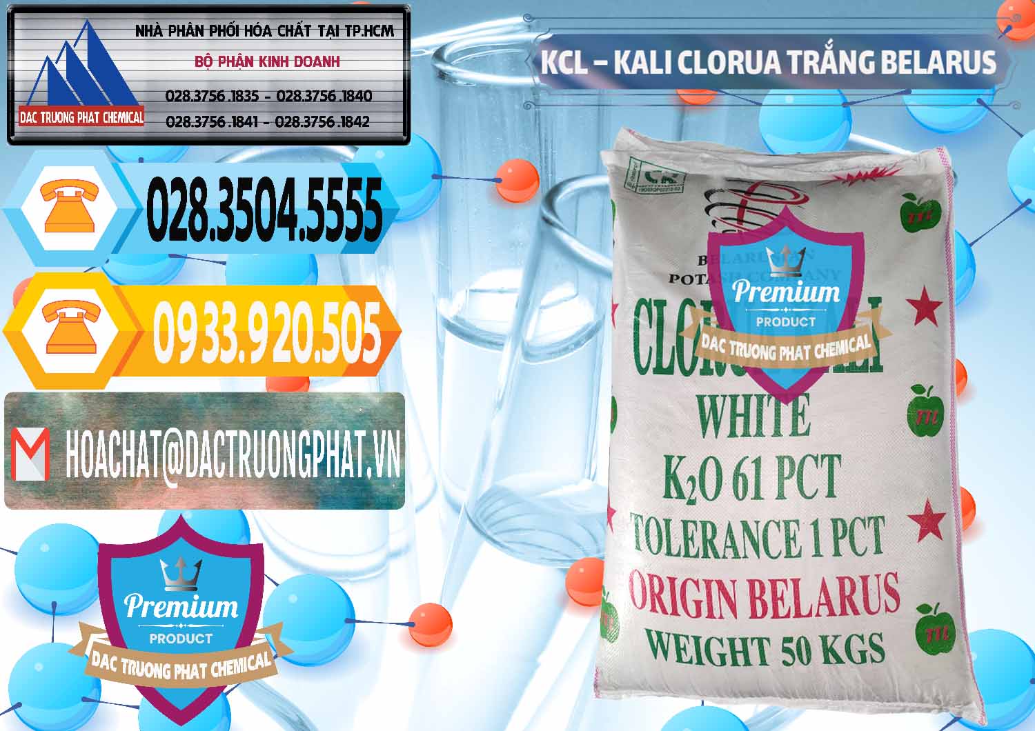 Nơi bán - phân phối KCL – Kali Clorua Trắng Belarus - 0085 - Nhà phân phối và cung cấp hóa chất tại TP.HCM - hoachattayrua.net