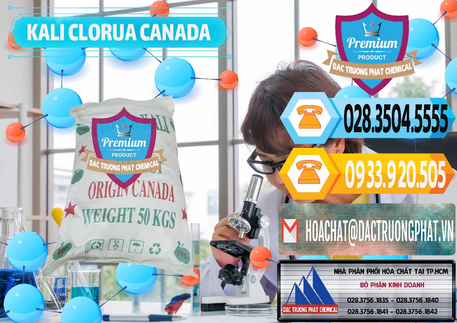 Đơn vị chuyên bán & cung cấp KCL – Kali Clorua Trắng Canada - 0437 - Công ty chuyên cung cấp - bán hóa chất tại TP.HCM - hoachattayrua.net