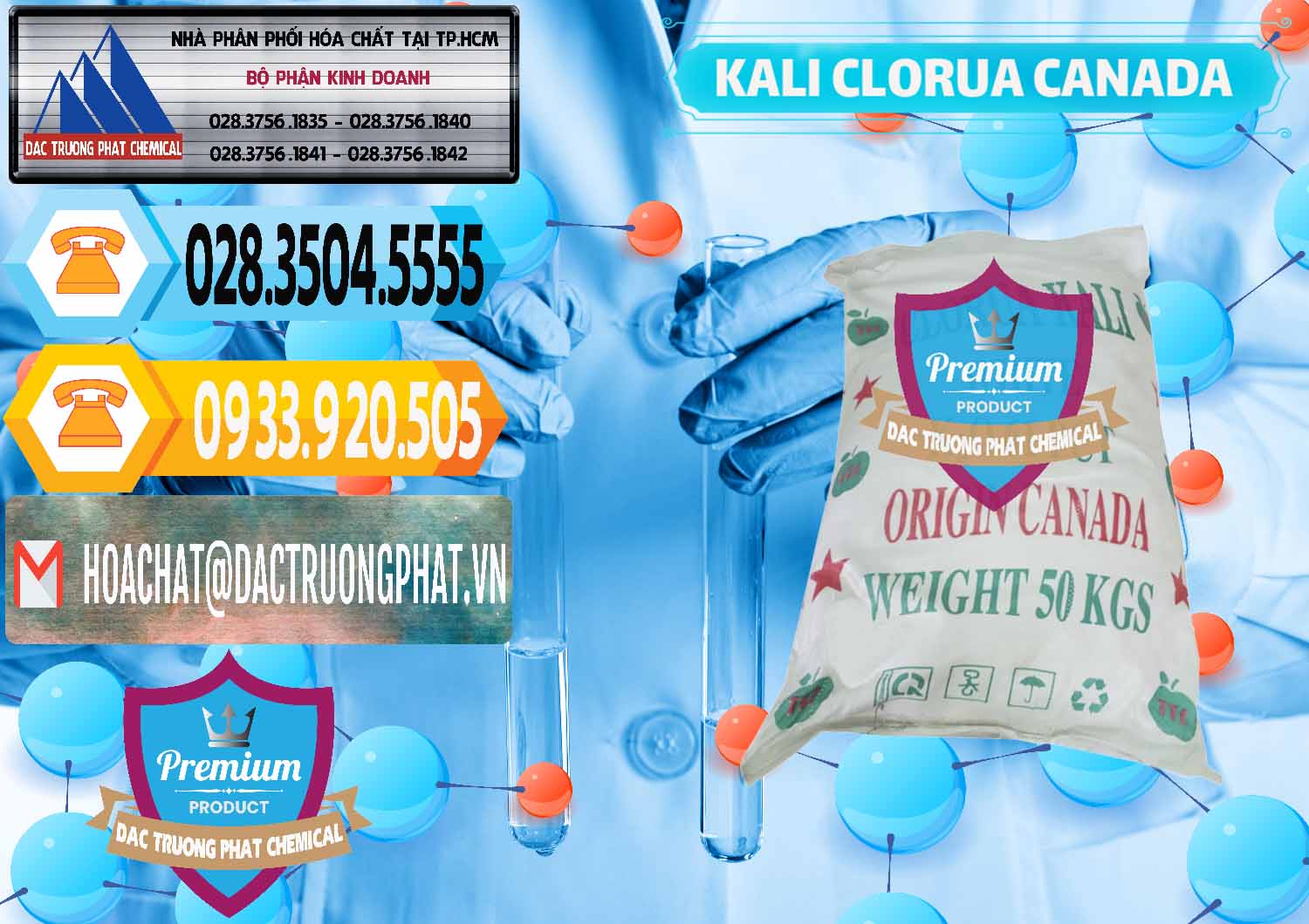 Cty bán - phân phối KCL – Kali Clorua Trắng Canada - 0437 - Công ty chuyên nhập khẩu _ cung cấp hóa chất tại TP.HCM - hoachattayrua.net