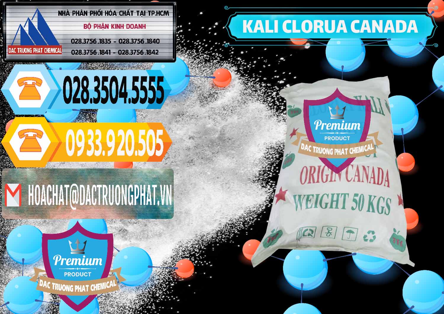 Đơn vị chuyên cung cấp ( bán ) KCL – Kali Clorua Trắng Canada - 0437 - Công ty phân phối _ cung cấp hóa chất tại TP.HCM - hoachattayrua.net