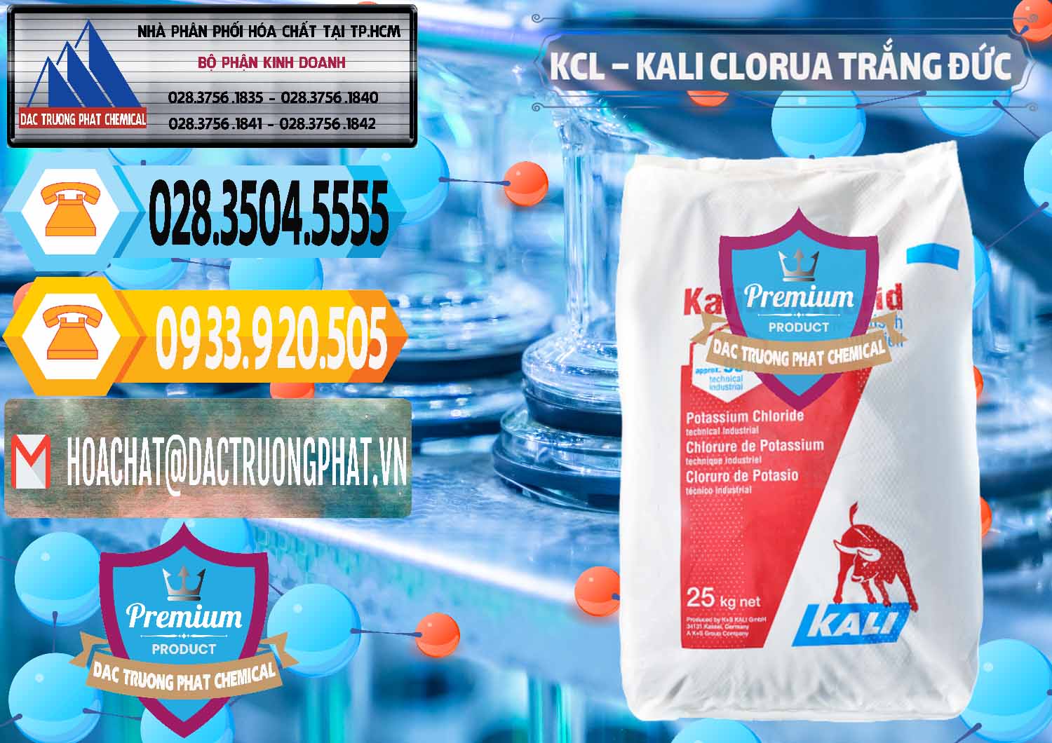 Cty chuyên cung ứng & bán KCL – Kali Clorua Trắng Đức Germany - 0086 - Nơi cung cấp - bán hóa chất tại TP.HCM - hoachattayrua.net