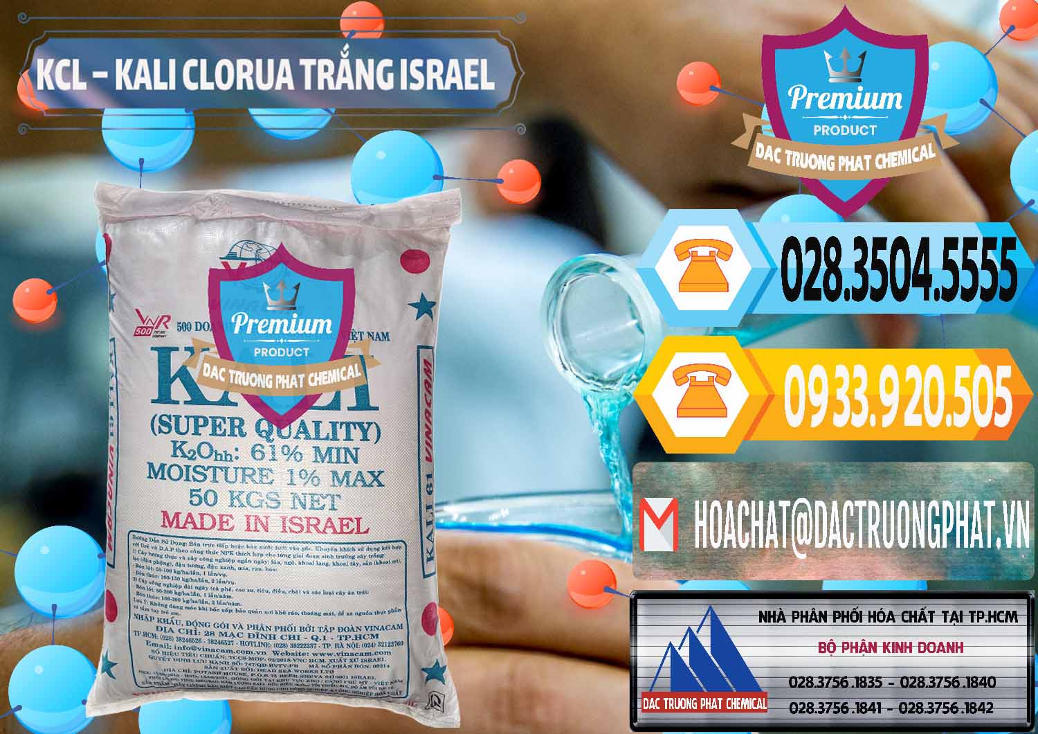 Nơi bán - phân phối KCL – Kali Clorua Trắng Israel - 0087 - Đơn vị kinh doanh và phân phối hóa chất tại TP.HCM - hoachattayrua.net