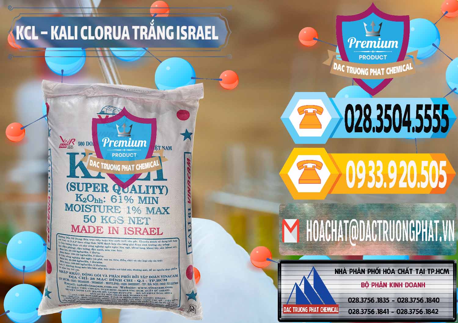 Công ty chuyên bán & phân phối KCL – Kali Clorua Trắng Israel - 0087 - Nơi chuyên phân phối _ nhập khẩu hóa chất tại TP.HCM - hoachattayrua.net