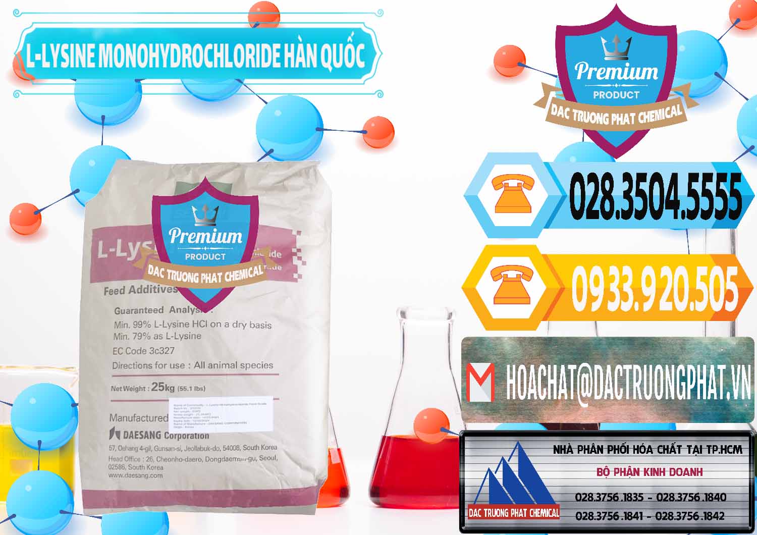 Cty bán _ cung ứng L-Lysine Monohydrochloride Feed Grade Sewon Hàn Quốc Korea - 0302 - Nhà cung cấp - nhập khẩu hóa chất tại TP.HCM - hoachattayrua.net
