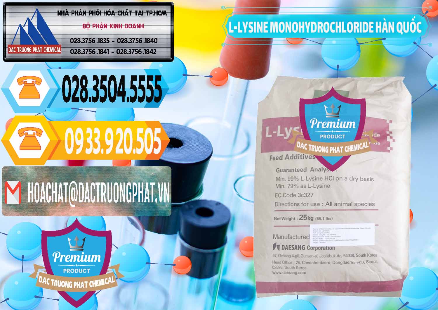 Đơn vị chuyên cung cấp và bán L-Lysine Monohydrochloride Feed Grade Sewon Hàn Quốc Korea - 0302 - Công ty chuyên nhập khẩu _ cung cấp hóa chất tại TP.HCM - hoachattayrua.net