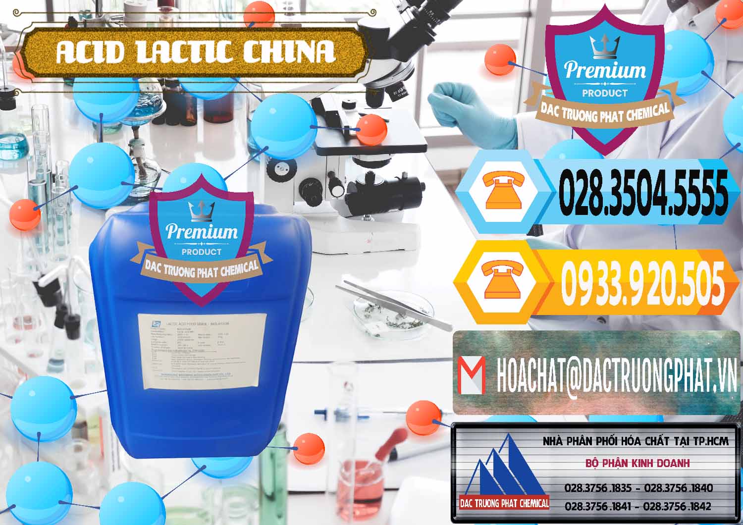 Đơn vị phân phối _ bán Acid Lactic – Axit Lactic Trung Quốc China - 0374 - Nơi phân phối _ bán hóa chất tại TP.HCM - hoachattayrua.net