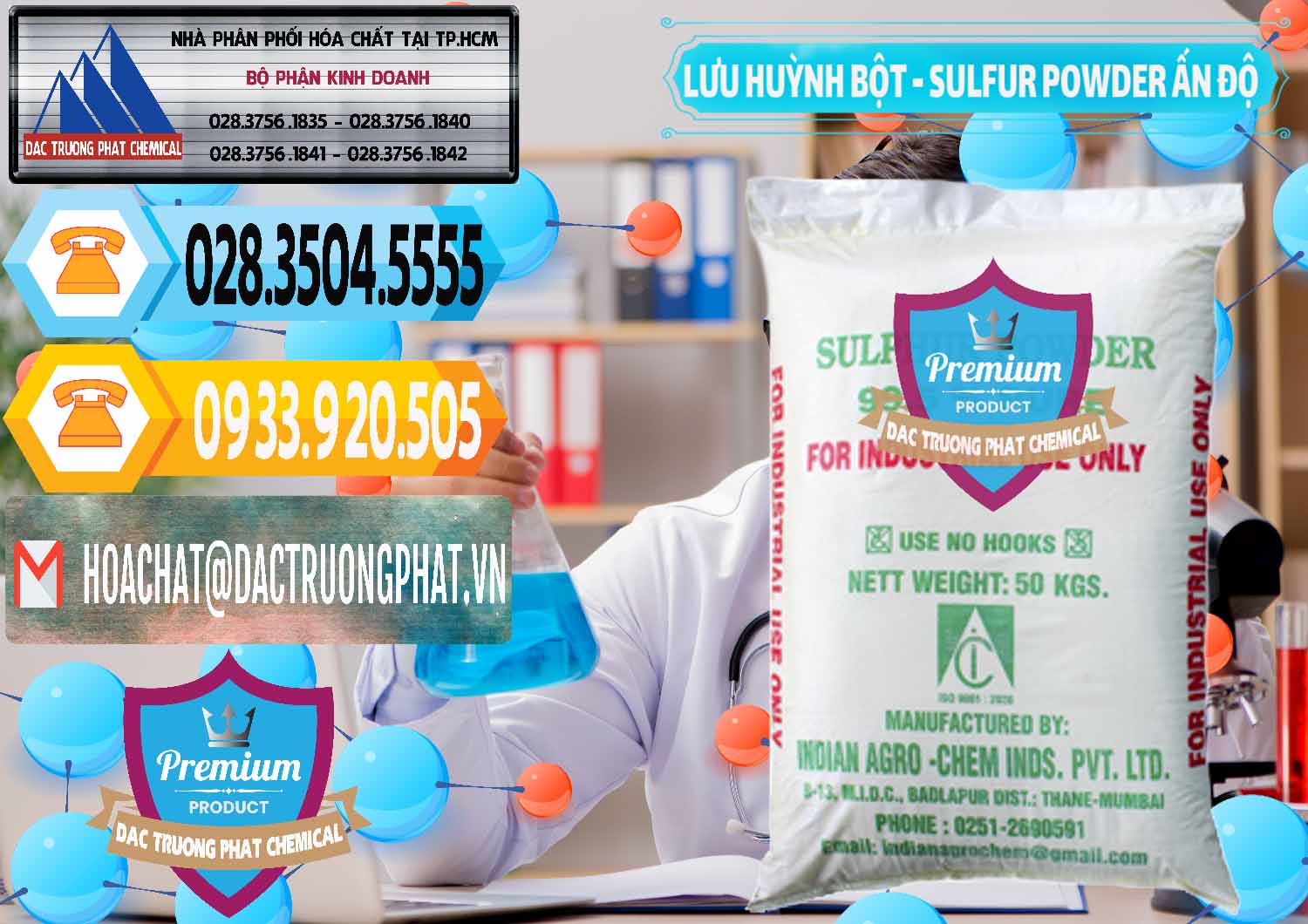 Công ty cung cấp và bán Lưu huỳnh Bột - Sulfur Powder Ấn Độ India - 0347 - Đơn vị chuyên phân phối & cung ứng hóa chất tại TP.HCM - hoachattayrua.net