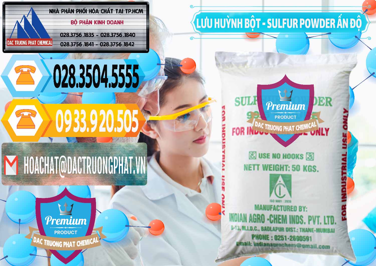 Chuyên cung ứng và bán Lưu huỳnh Bột - Sulfur Powder Ấn Độ India - 0347 - Chuyên nhập khẩu - phân phối hóa chất tại TP.HCM - hoachattayrua.net