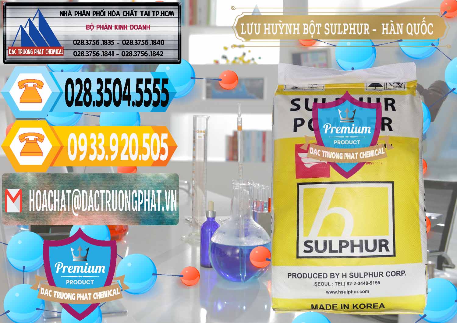 Đơn vị bán & phân phối Lưu huỳnh Bột - Sulfur Powder ( H Sulfur ) Hàn Quốc Korea - 0199 - Nơi cung ứng & phân phối hóa chất tại TP.HCM - hoachattayrua.net