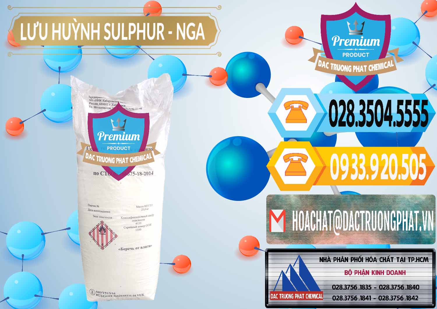 Cty kinh doanh và bán Lưu huỳnh Hạt - Sulfur Nga Russia - 0200 - Nơi chuyên cung cấp ( kinh doanh ) hóa chất tại TP.HCM - hoachattayrua.net