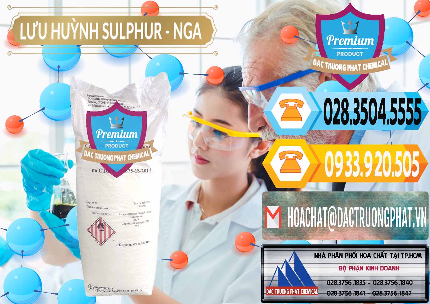 Công ty cung cấp _ bán Lưu huỳnh Hạt - Sulfur Nga Russia - 0200 - Nơi phân phối _ cung ứng hóa chất tại TP.HCM - hoachattayrua.net