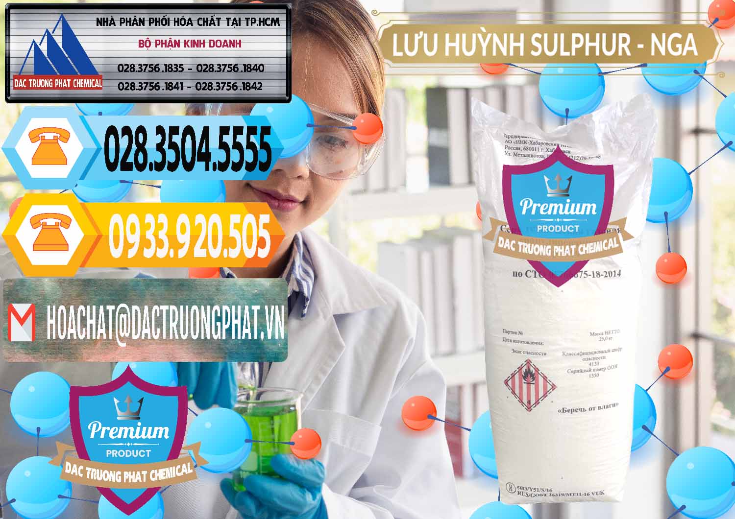 Chuyên bán - phân phối Lưu huỳnh Hạt - Sulfur Nga Russia - 0200 - Cty nhập khẩu _ phân phối hóa chất tại TP.HCM - hoachattayrua.net