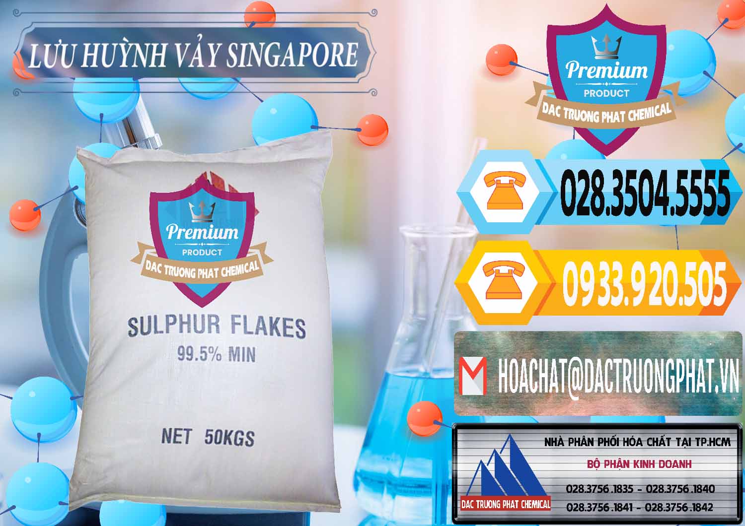 Công ty bán _ phân phối Lưu huỳnh Vảy - Sulfur Flakes Singapore - 0346 - Chuyên cung cấp & phân phối hóa chất tại TP.HCM - hoachattayrua.net