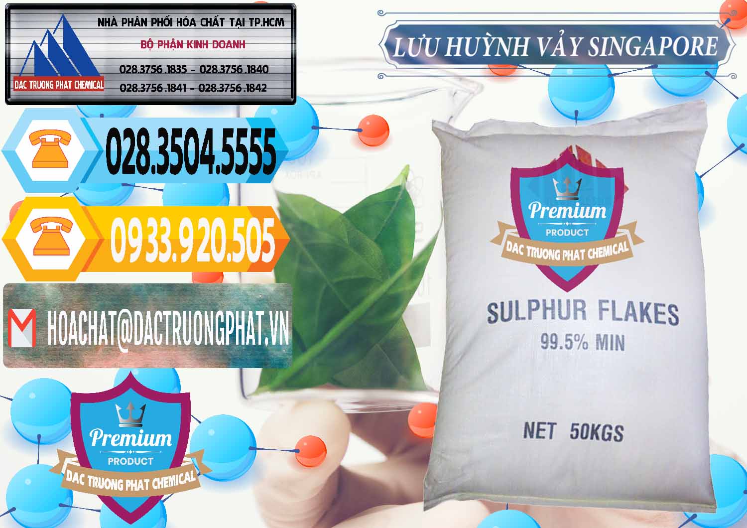 Nơi chuyên kinh doanh và bán Lưu huỳnh Vảy - Sulfur Flakes Singapore - 0346 - Đơn vị chuyên phân phối & cung ứng hóa chất tại TP.HCM - hoachattayrua.net