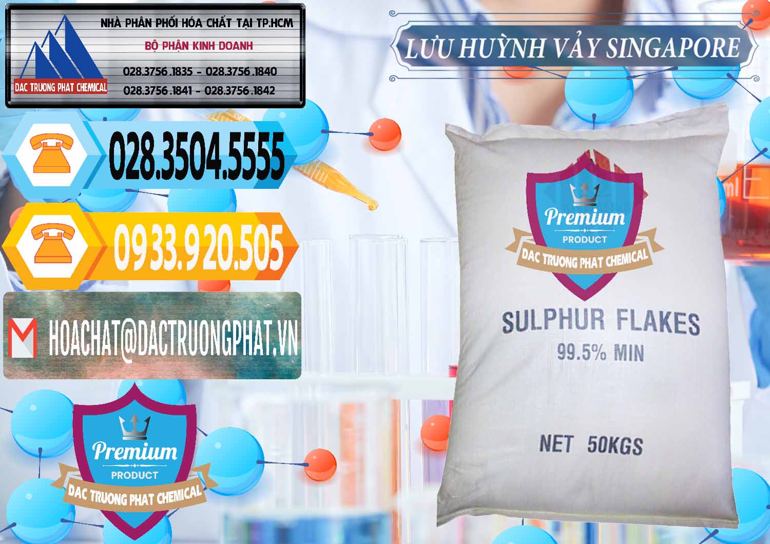 Nơi kinh doanh - bán Lưu huỳnh Vảy - Sulfur Flakes Singapore - 0346 - Đơn vị phân phối ( bán ) hóa chất tại TP.HCM - hoachattayrua.net