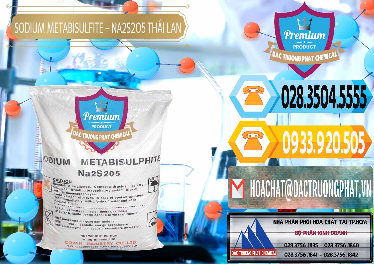Nơi chuyên cung cấp - bán Sodium Metabisulfite - NA2S2O5 Thái Lan Cowin - 0145 - Chuyên cung cấp & nhập khẩu hóa chất tại TP.HCM - hoachattayrua.net