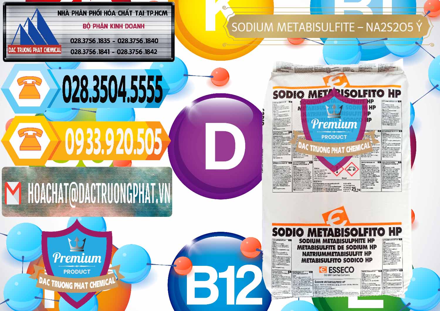 Đơn vị bán ( phân phối ) Sodium Metabisulfite - NA2S2O5 Food Grade Esseco Ý Italy - 0146 - Công ty bán & cung cấp hóa chất tại TP.HCM - hoachattayrua.net