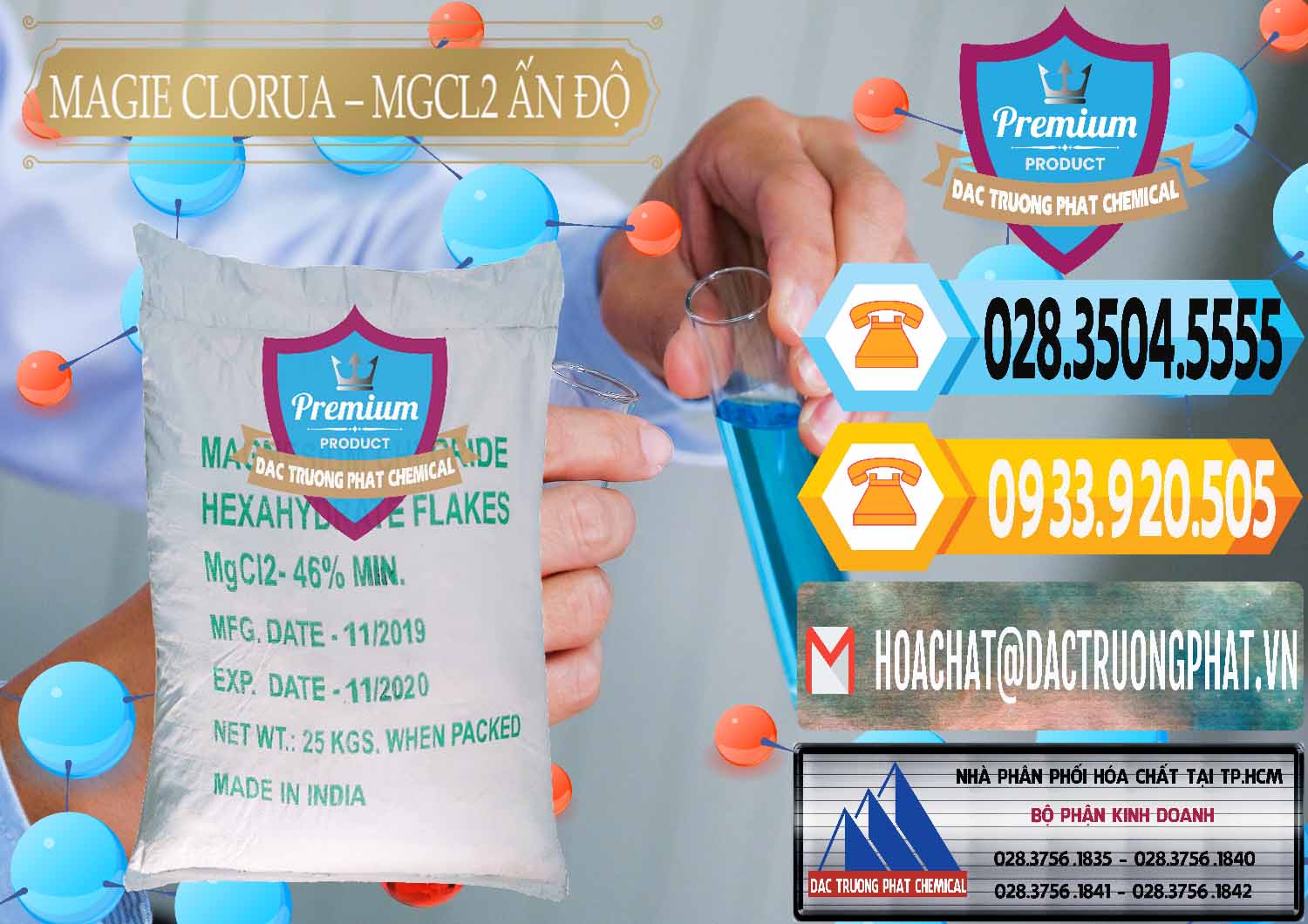 Chuyên bán và cung cấp Magie Clorua – MGCL2 46% Dạng Vảy Ấn Độ India - 0092 - Nhà cung cấp ( bán ) hóa chất tại TP.HCM - hoachattayrua.net