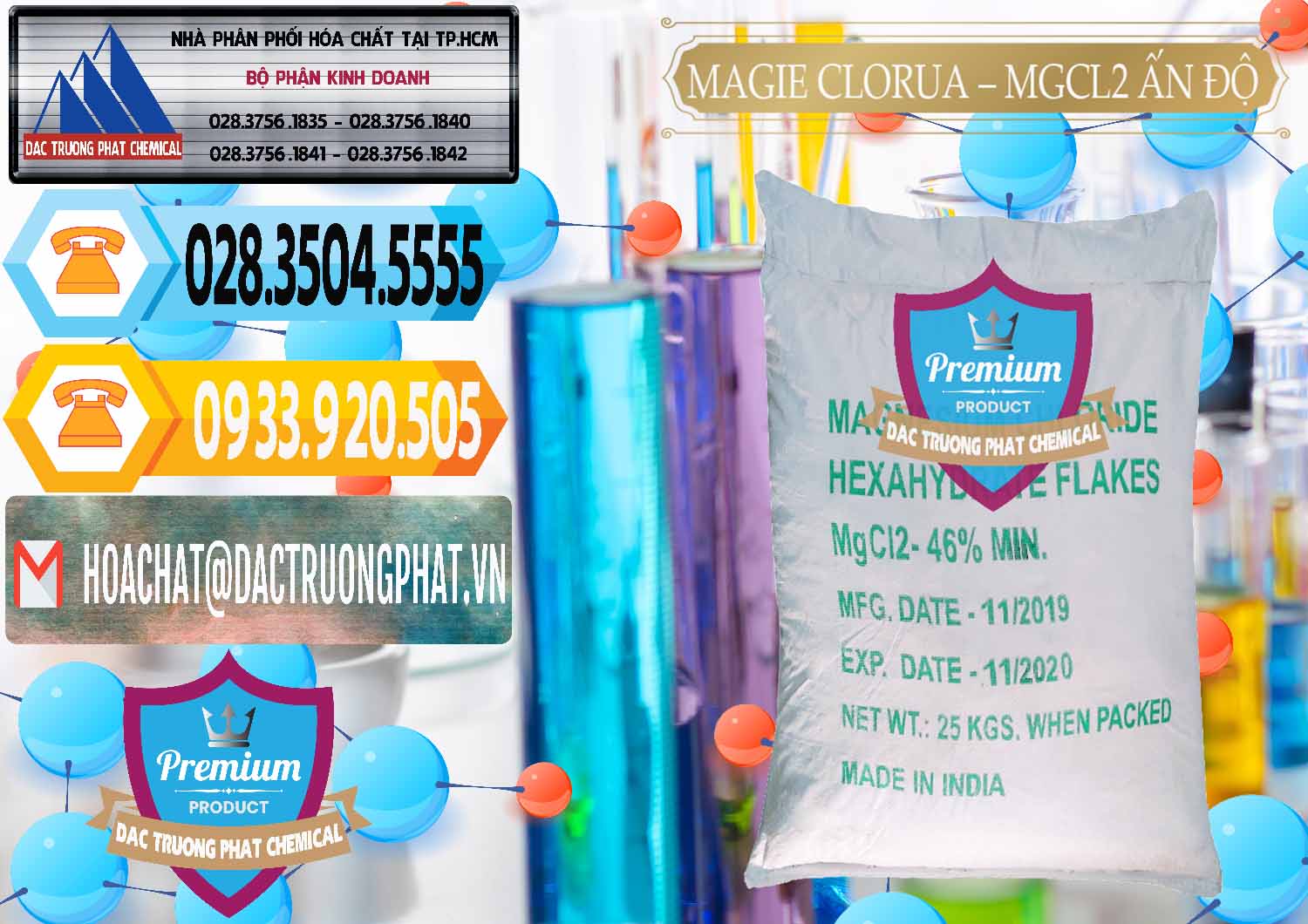 Công ty chuyên kinh doanh & bán Magie Clorua – MGCL2 46% Dạng Vảy Ấn Độ India - 0092 - Cty chuyên nhập khẩu - cung cấp hóa chất tại TP.HCM - hoachattayrua.net