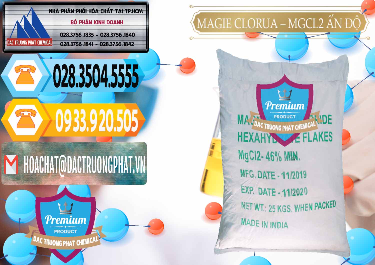 Bán - cung cấp Magie Clorua – MGCL2 46% Dạng Vảy Ấn Độ India - 0092 - Nơi cung cấp & nhập khẩu hóa chất tại TP.HCM - hoachattayrua.net