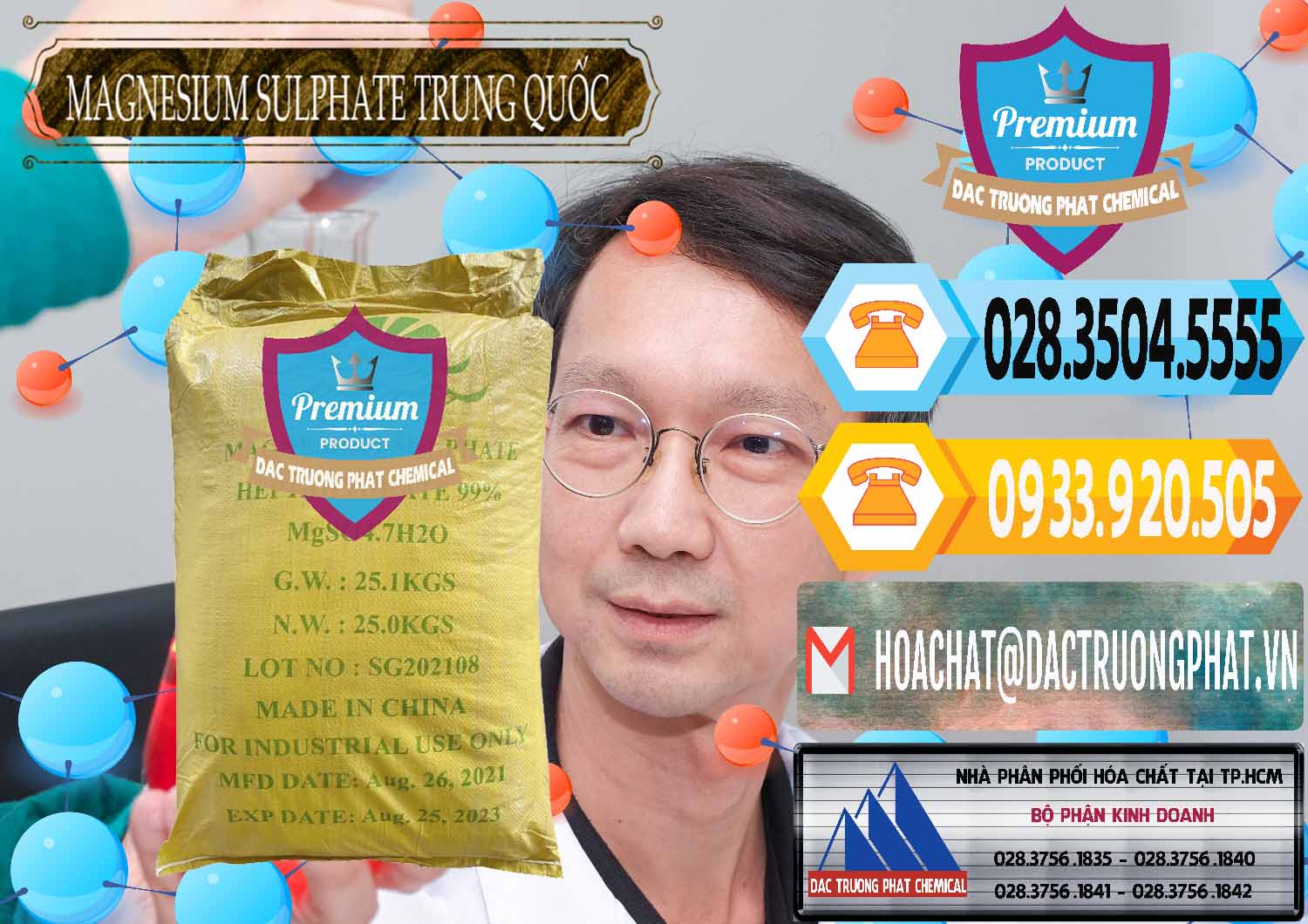 Cty chuyên nhập khẩu _ bán MGSO4.7H2O – Magnesium Sulphate Heptahydrate 99% Trung Quốc China - 0440 - Công ty chuyên kinh doanh ( cung cấp ) hóa chất tại TP.HCM - hoachattayrua.net
