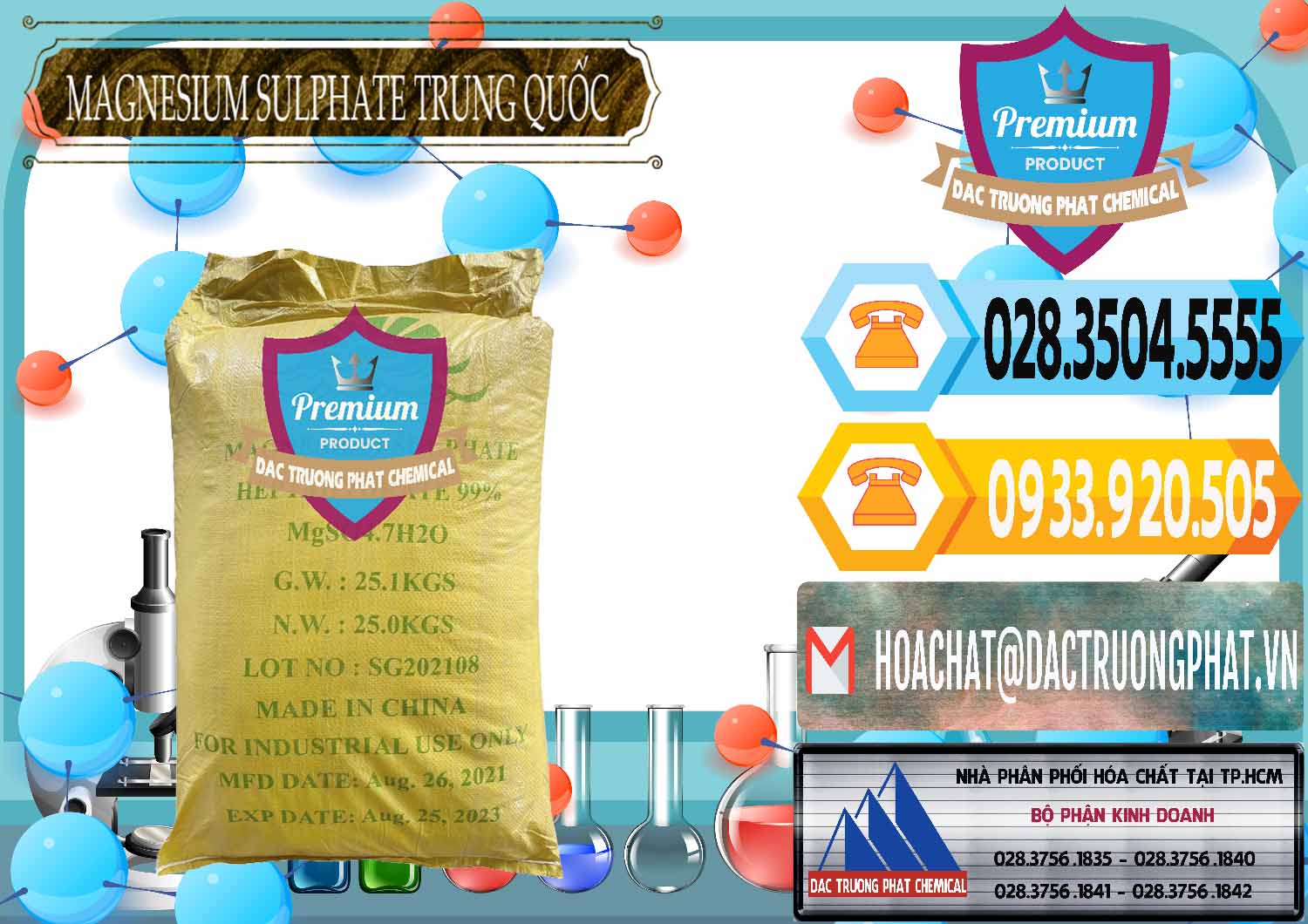 Đơn vị chuyên cung ứng & bán MGSO4.7H2O – Magnesium Sulphate Heptahydrate 99% Trung Quốc China - 0440 - Nơi chuyên cung cấp _ bán hóa chất tại TP.HCM - hoachattayrua.net
