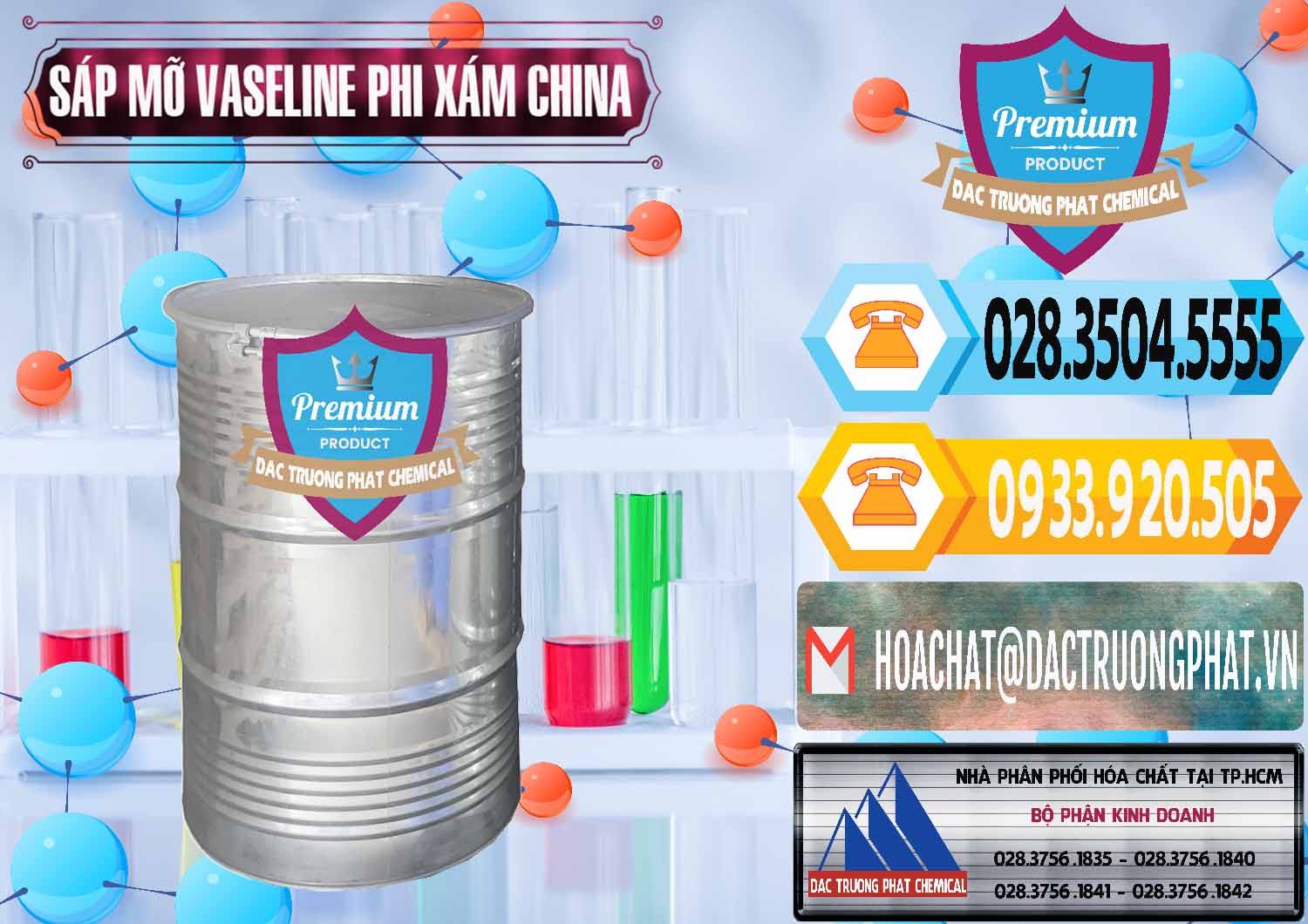 Đơn vị chuyên bán _ cung cấp Sáp Mỡ Vaseline Phi Xám Trung Quốc China - 0291 - Chuyên cung cấp _ phân phối hóa chất tại TP.HCM - hoachattayrua.net