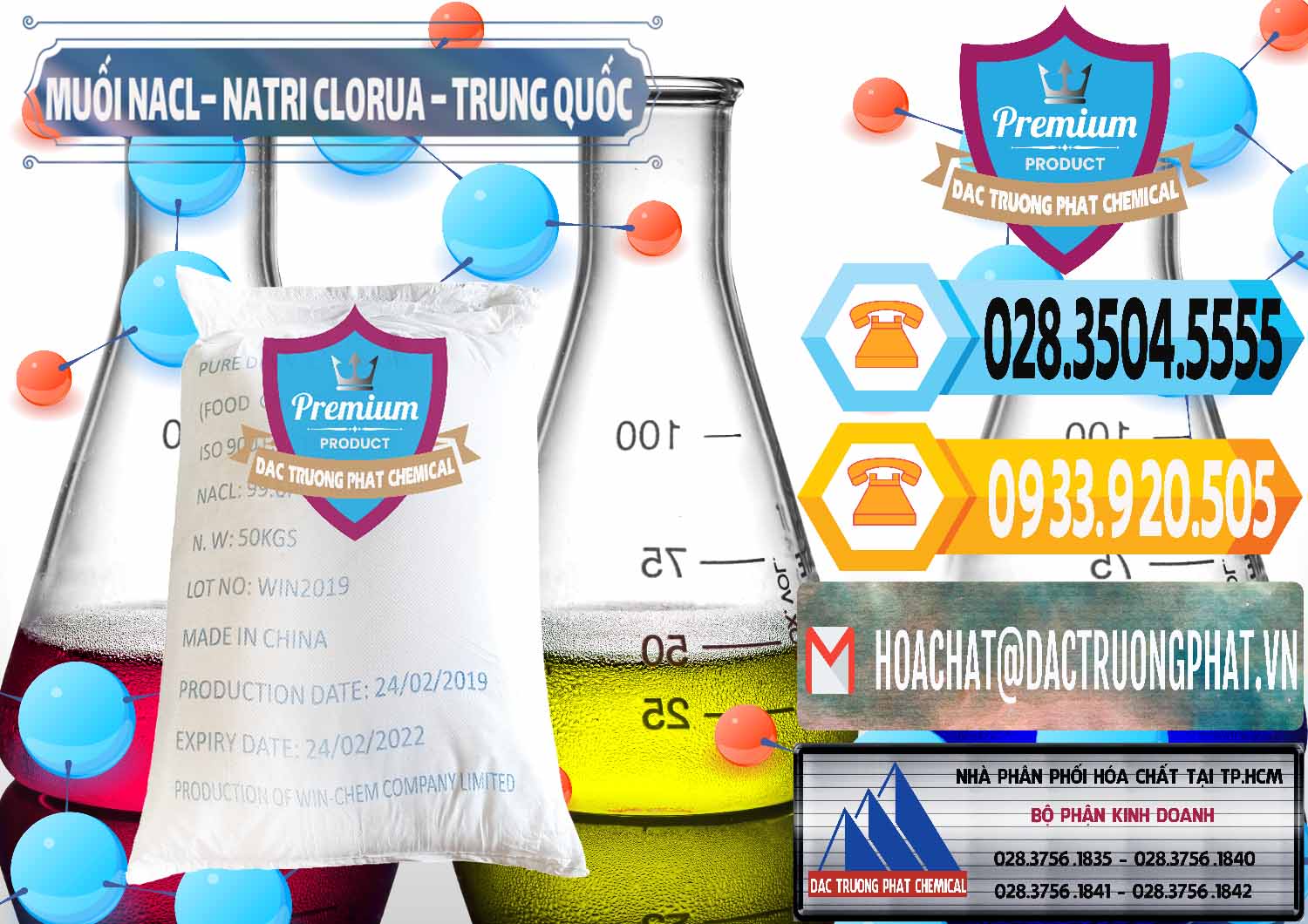 Cung cấp - bán Muối NaCL – Sodium Chloride Trung Quốc China - 0097 - Chuyên cung cấp và bán hóa chất tại TP.HCM - hoachattayrua.net