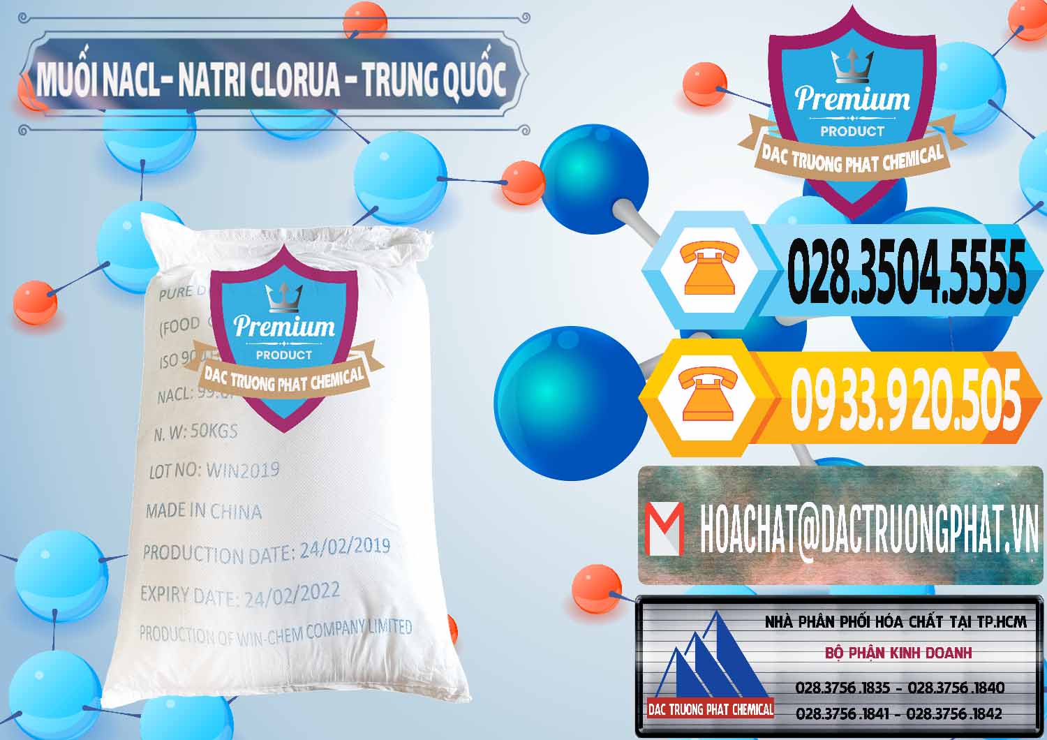 Cty bán - cung cấp Muối NaCL – Sodium Chloride Trung Quốc China - 0097 - Công ty chuyên bán & phân phối hóa chất tại TP.HCM - hoachattayrua.net