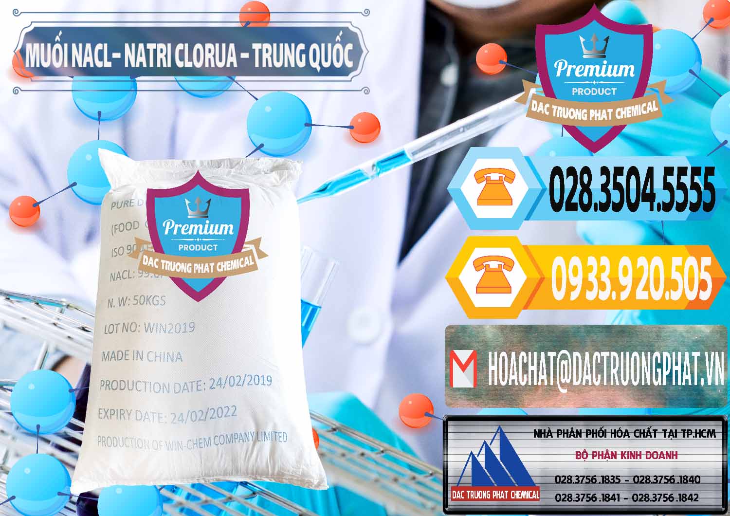 Công ty kinh doanh ( bán ) Muối NaCL – Sodium Chloride Trung Quốc China - 0097 - Đơn vị cung cấp & nhập khẩu hóa chất tại TP.HCM - hoachattayrua.net
