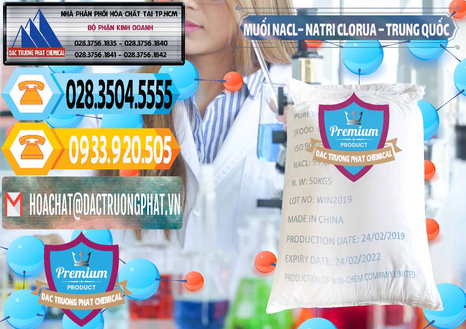 Nơi bán và cung cấp Muối NaCL – Sodium Chloride Trung Quốc China - 0097 - Công ty bán & cung cấp hóa chất tại TP.HCM - hoachattayrua.net