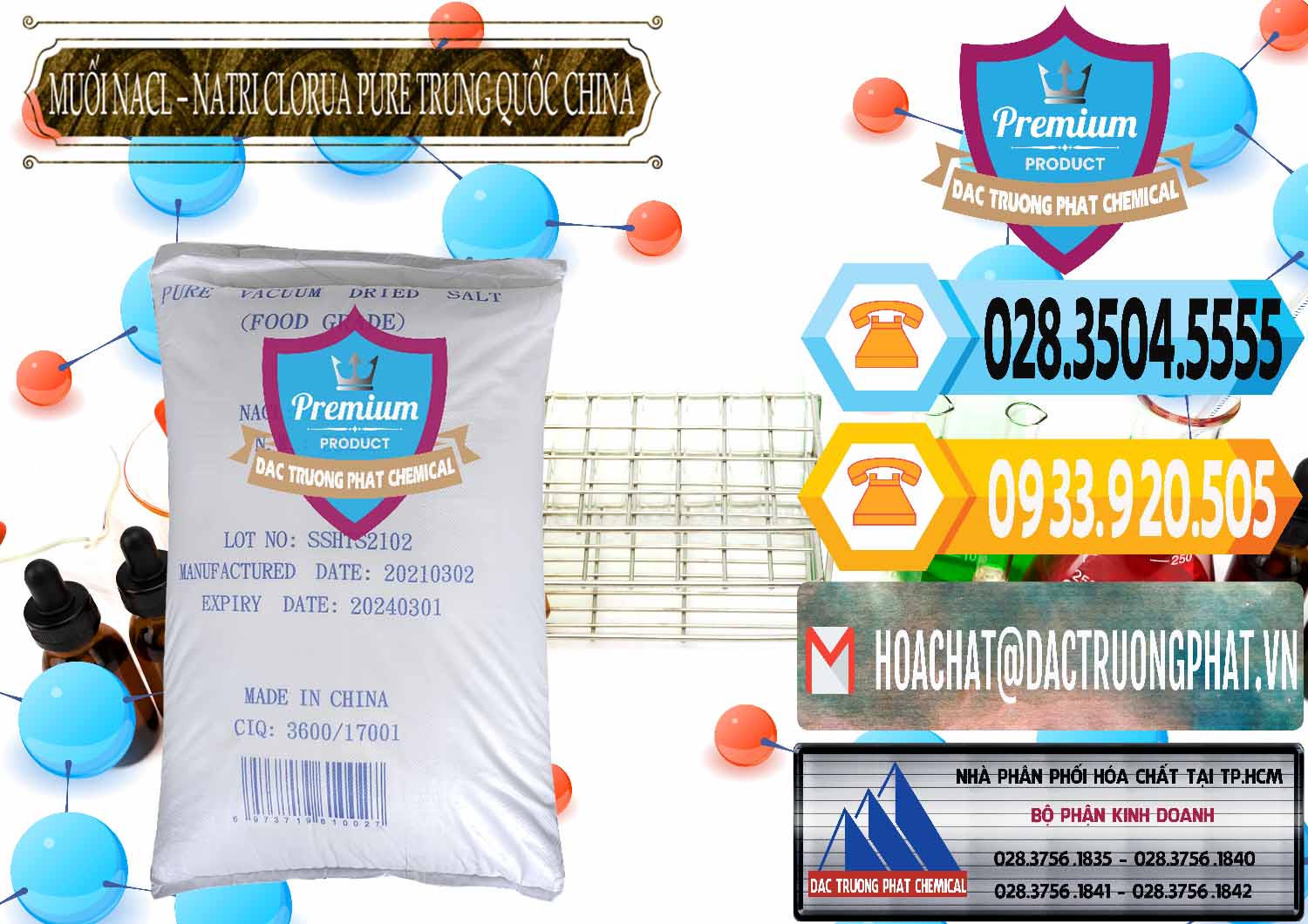 Đơn vị chuyên bán & phân phối Muối NaCL – Sodium Chloride Pure Trung Quốc China - 0230 - Nhà cung cấp - phân phối hóa chất tại TP.HCM - hoachattayrua.net