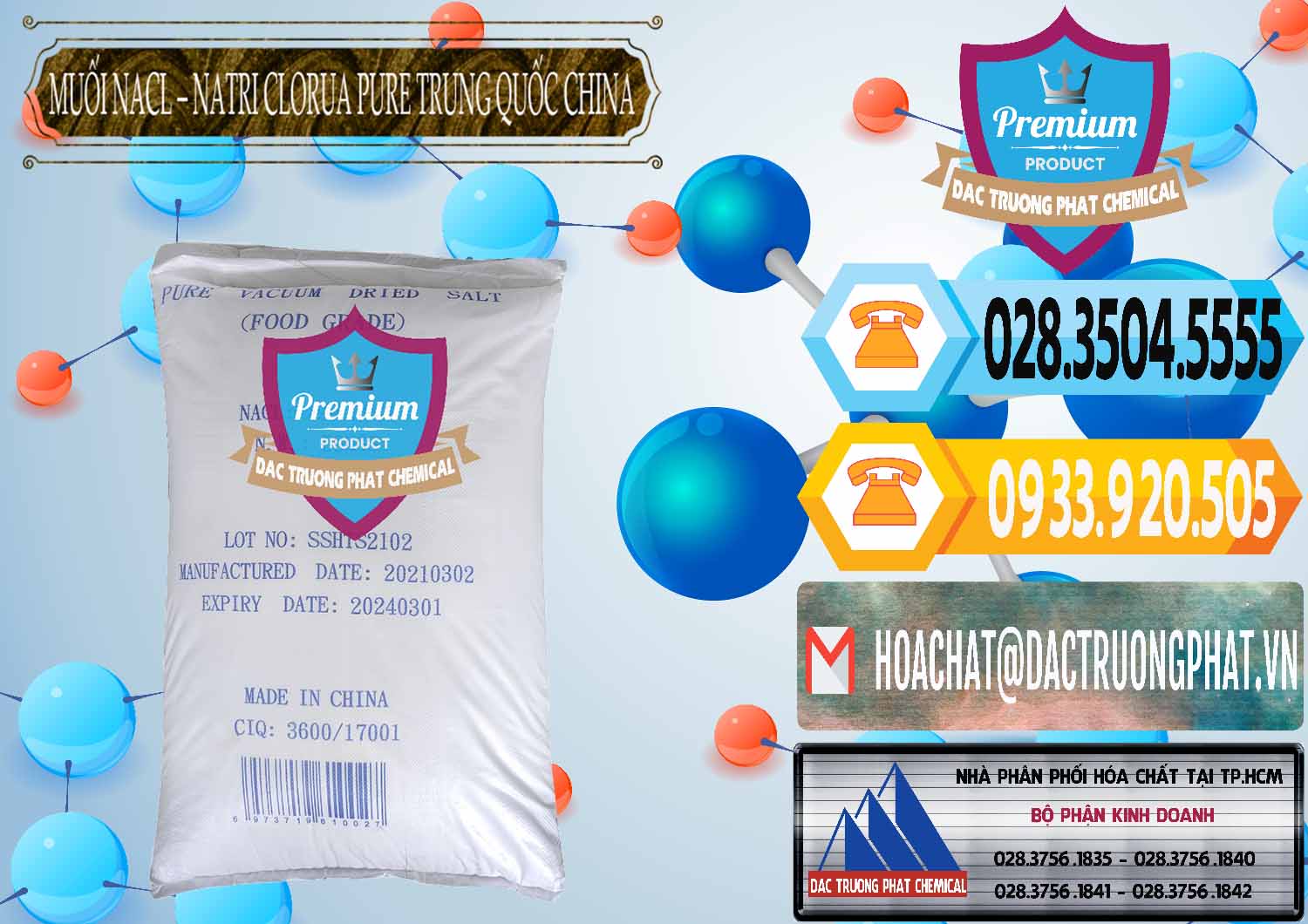 Cty cung cấp _ bán Muối NaCL – Sodium Chloride Pure Trung Quốc China - 0230 - Đơn vị chuyên cung cấp và bán hóa chất tại TP.HCM - hoachattayrua.net