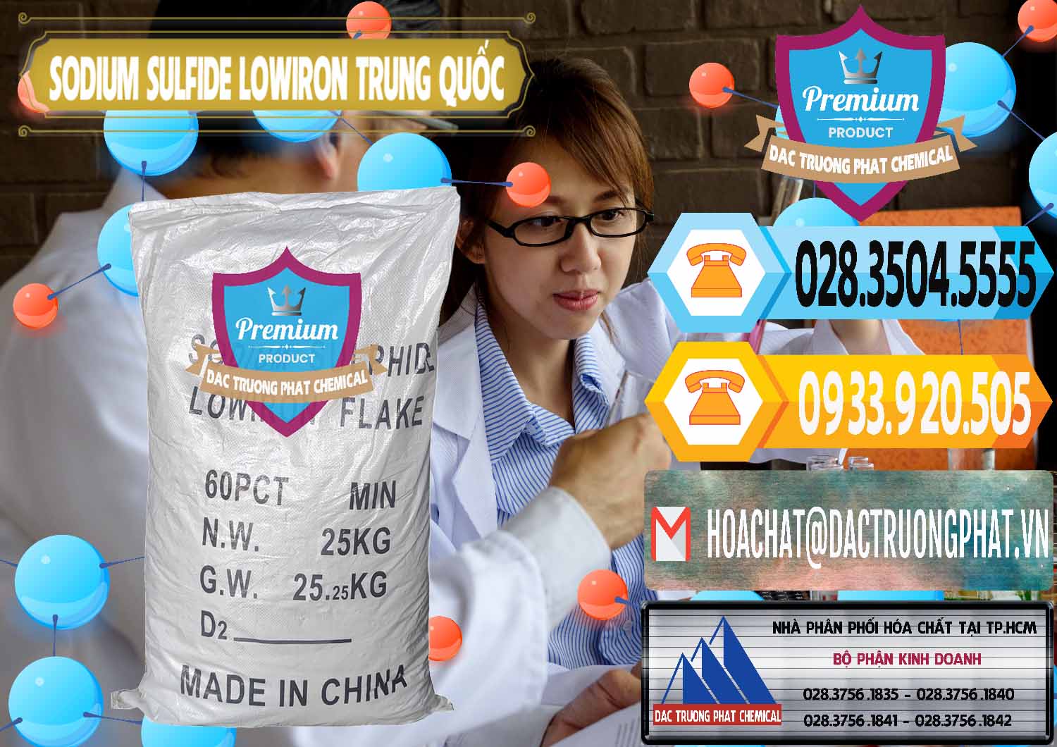 Cung ứng - bán Sodium Sulfide NA2S – Đá Thối Lowiron Trung Quốc China - 0227 - Công ty chuyên phân phối và bán hóa chất tại TP.HCM - hoachattayrua.net