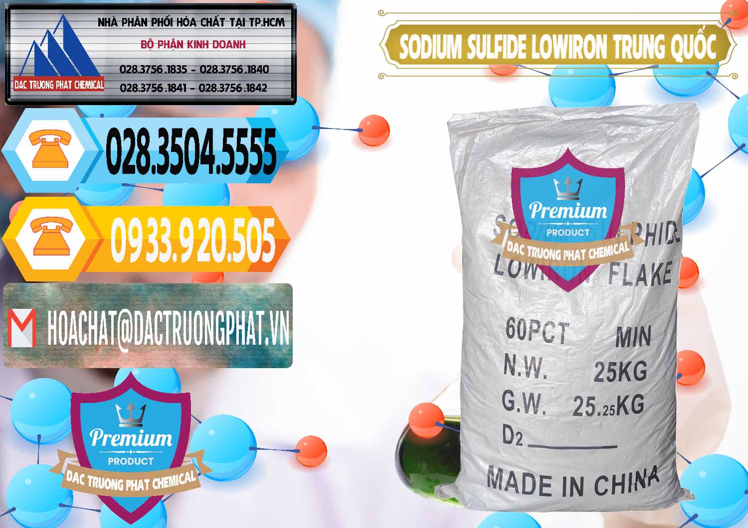 Đơn vị cung ứng & bán Sodium Sulfide NA2S – Đá Thối Lowiron Trung Quốc China - 0227 - Đơn vị kinh doanh & phân phối hóa chất tại TP.HCM - hoachattayrua.net
