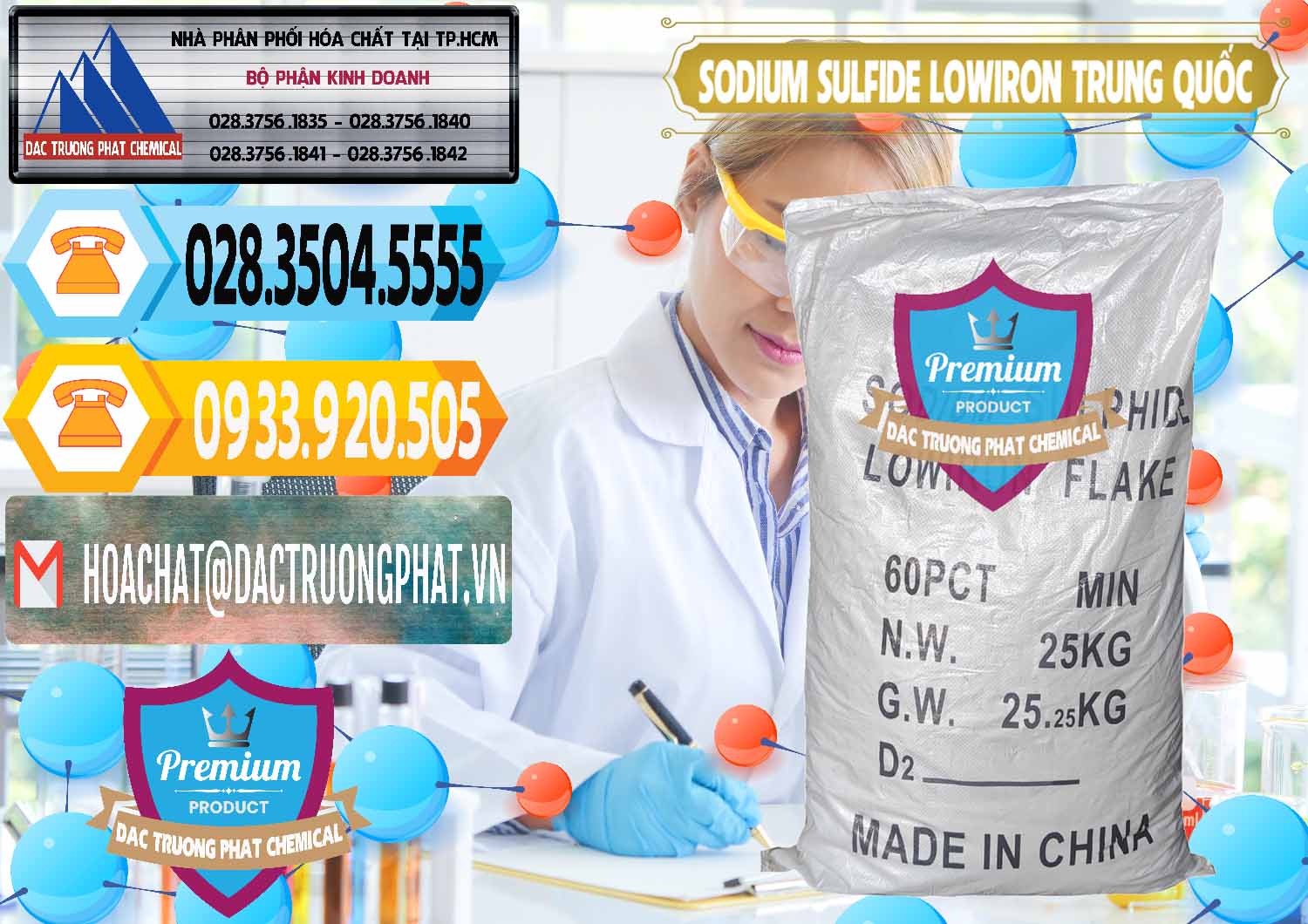 Nơi chuyên cung ứng _ bán Sodium Sulfide NA2S – Đá Thối Lowiron Trung Quốc China - 0227 - Đơn vị cung cấp - nhập khẩu hóa chất tại TP.HCM - hoachattayrua.net