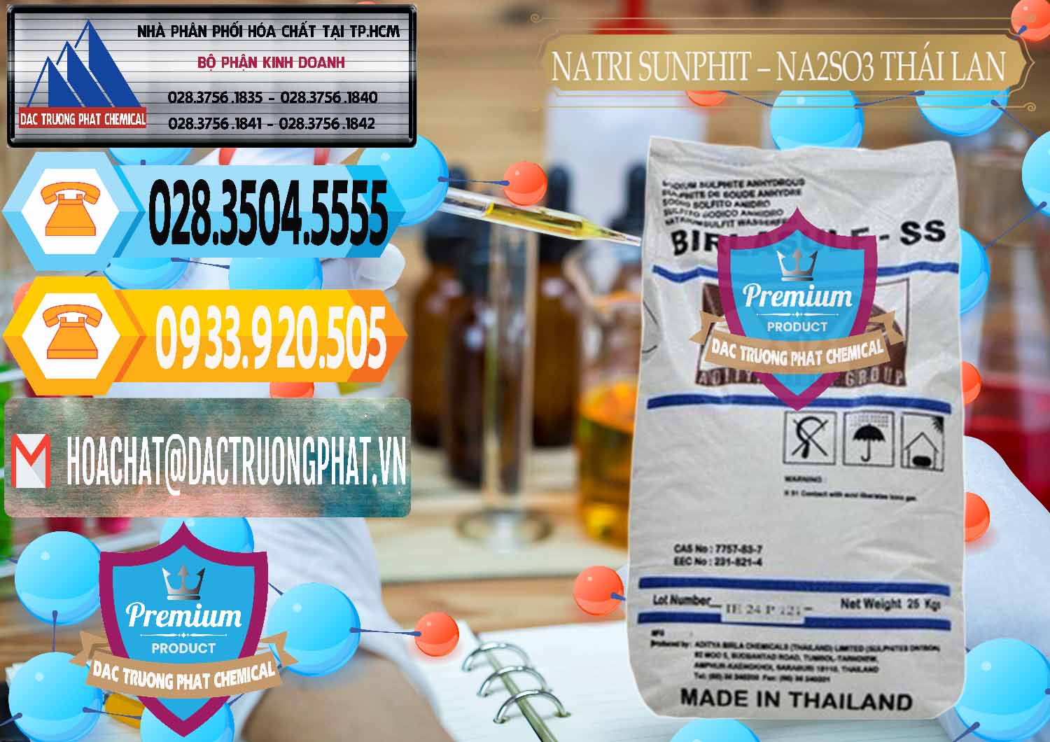 Nơi chuyên bán & cung cấp Natri Sunphit - NA2SO3 Thái Lan - 0105 - Đơn vị kinh doanh - phân phối hóa chất tại TP.HCM - hoachattayrua.net