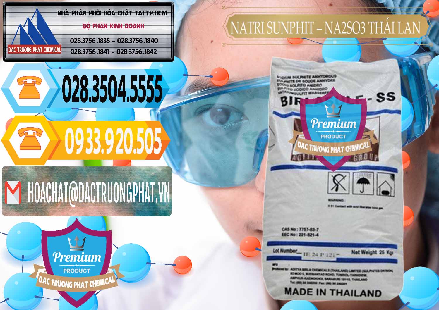 Đơn vị bán _ phân phối Natri Sunphit - NA2SO3 Thái Lan - 0105 - Chuyên phân phối ( cung ứng ) hóa chất tại TP.HCM - hoachattayrua.net