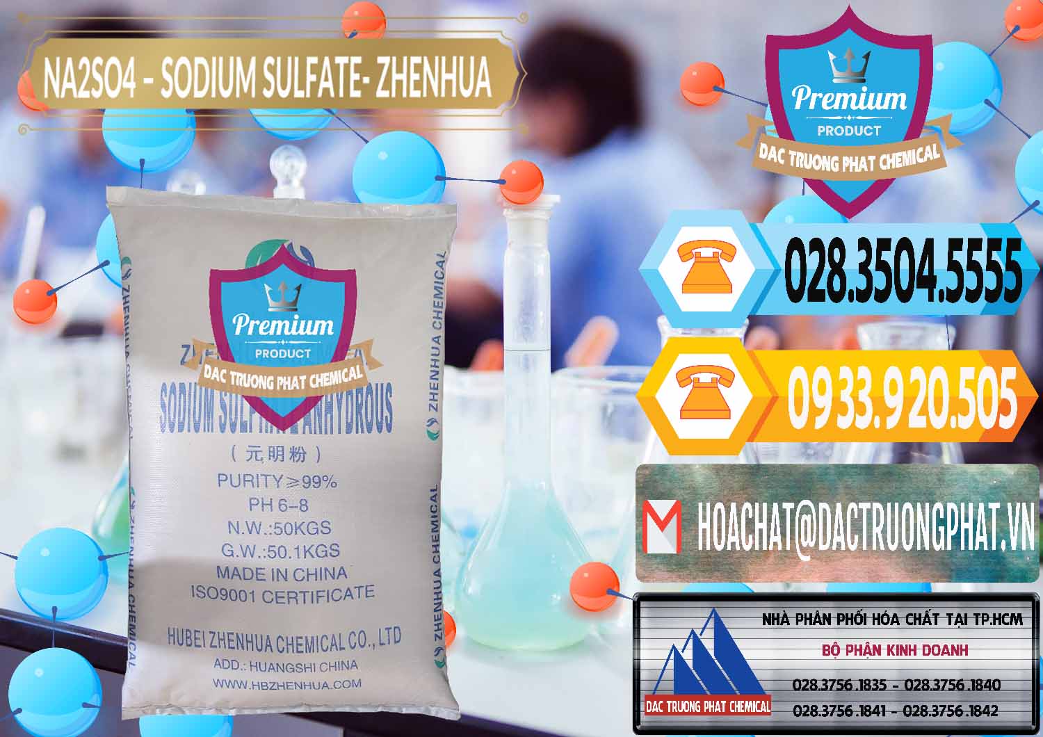 Cty nhập khẩu & bán Sodium Sulphate - Muối Sunfat Na2SO4 Zhenhua Trung Quốc China - 0101 - Chuyên bán _ cung cấp hóa chất tại TP.HCM - hoachattayrua.net