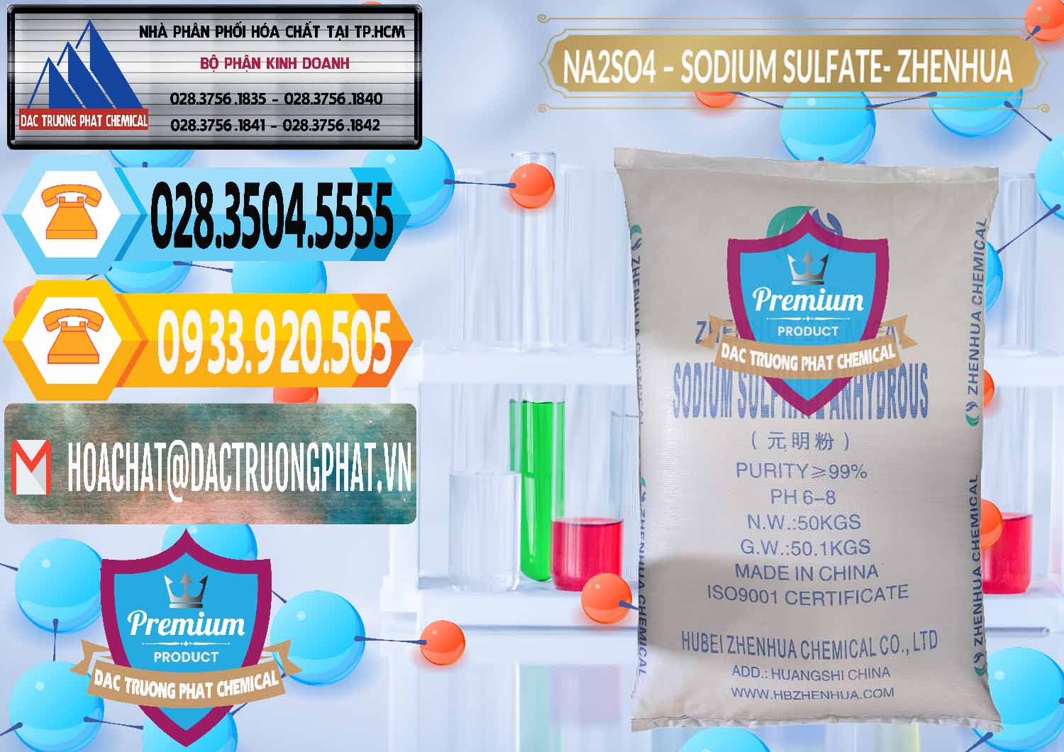 Cty chuyên nhập khẩu và bán Sodium Sulphate - Muối Sunfat Na2SO4 Zhenhua Trung Quốc China - 0101 - Công ty chuyên kinh doanh & cung cấp hóa chất tại TP.HCM - hoachattayrua.net