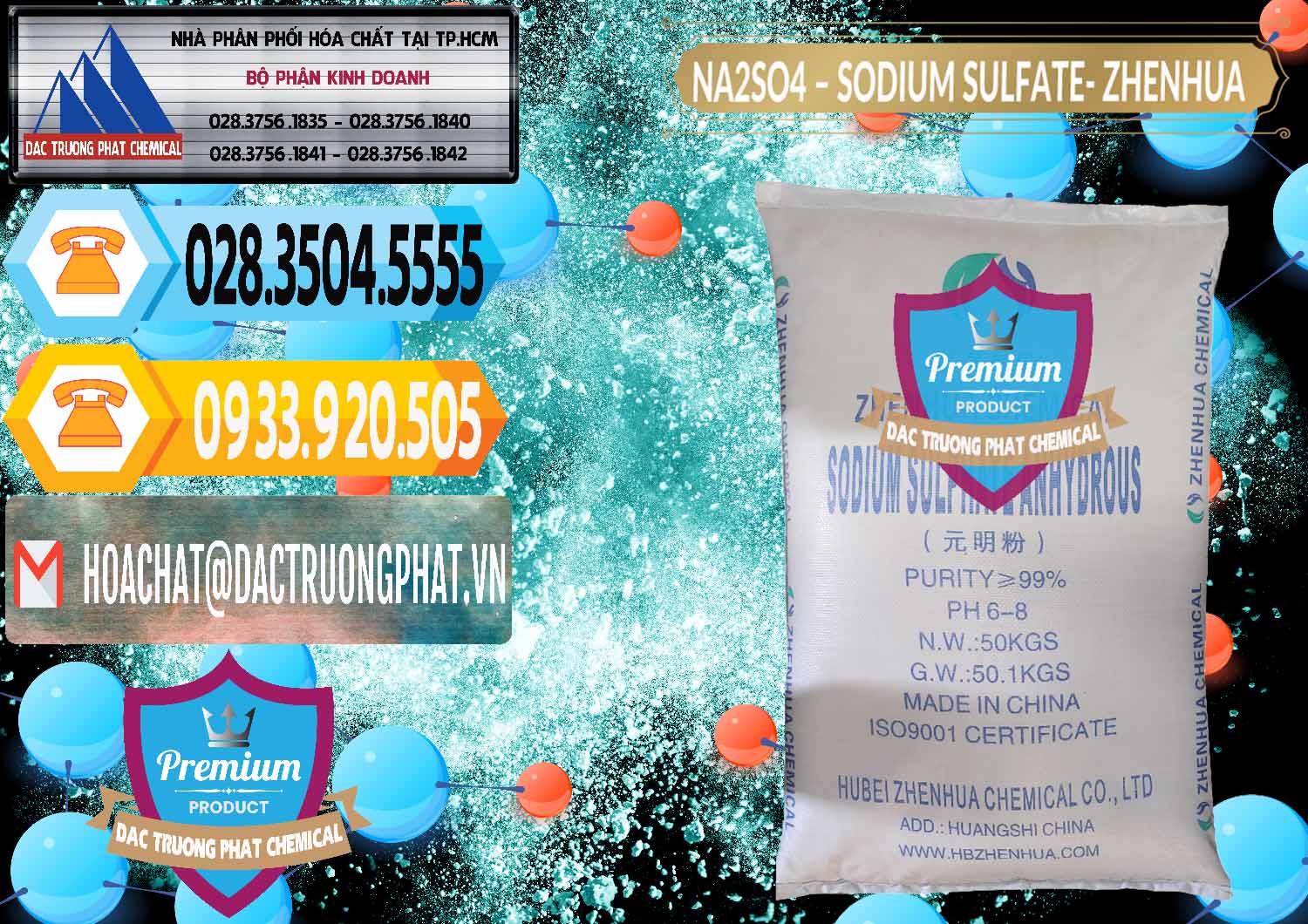 Cty chuyên cung cấp - bán Sodium Sulphate - Muối Sunfat Na2SO4 Zhenhua Trung Quốc China - 0101 - Nơi phân phối ( cung cấp ) hóa chất tại TP.HCM - hoachattayrua.net