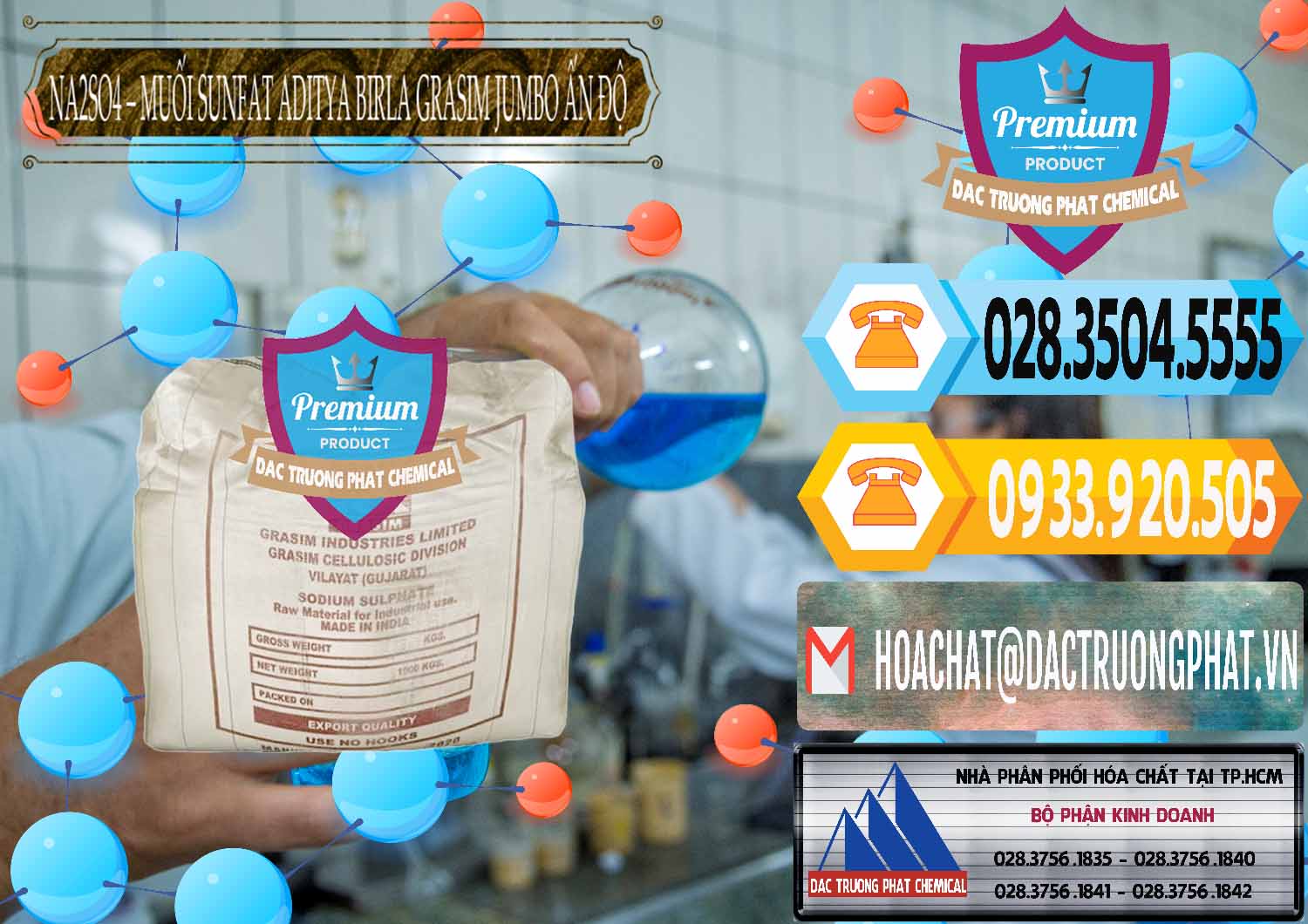 Nơi phân phối _ bán Sodium Sulphate - Muối Sunfat Na2SO4 Jumbo Bành Aditya Birla Grasim Ấn Độ India - 0357 - Nơi cung cấp - phân phối hóa chất tại TP.HCM - hoachattayrua.net