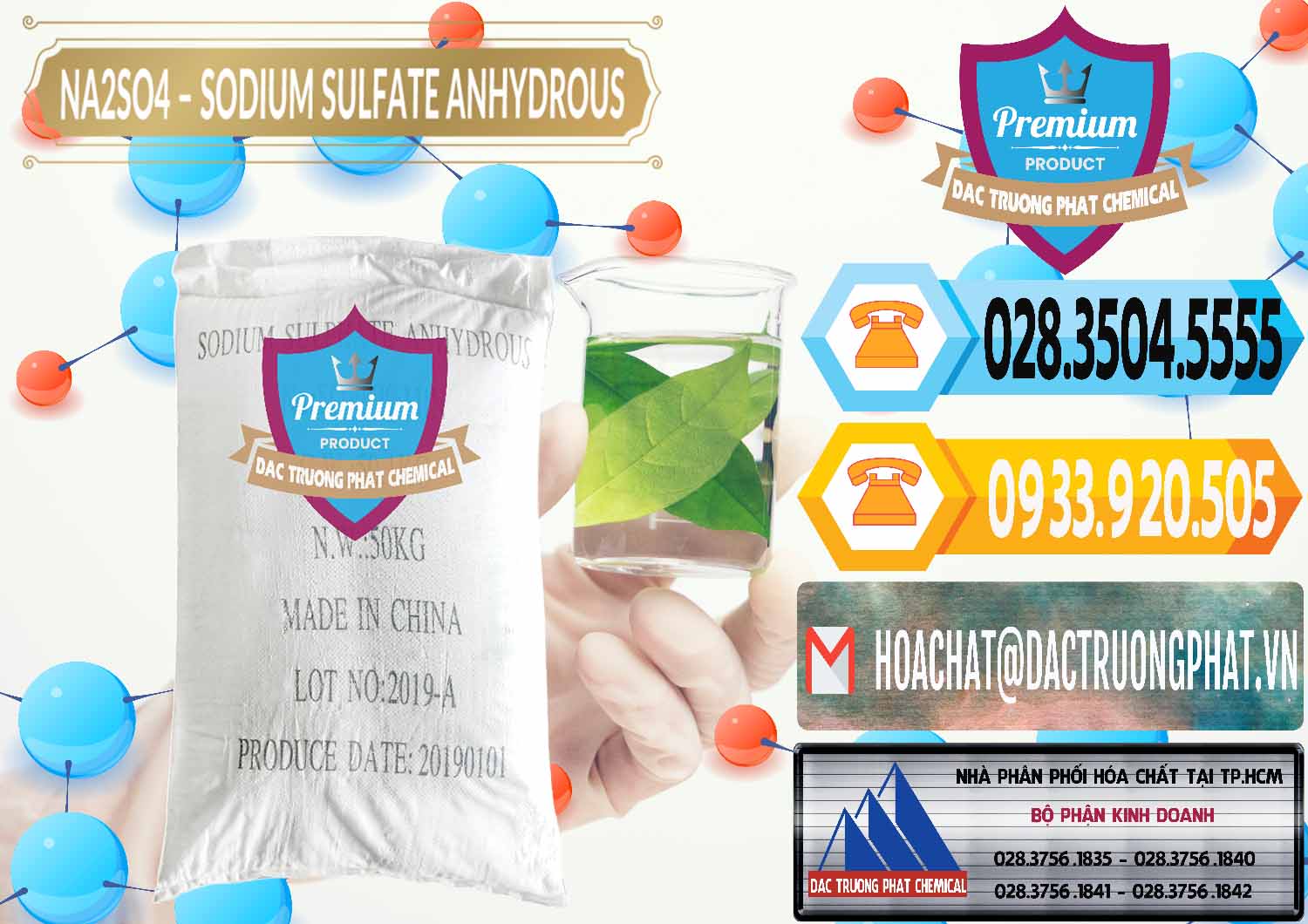 Đơn vị phân phối và bán Sodium Sulphate - Muối Sunfat Na2SO4 PH 6-8 Trung Quốc China - 0099 - Cty chuyên phân phối & nhập khẩu hóa chất tại TP.HCM - hoachattayrua.net