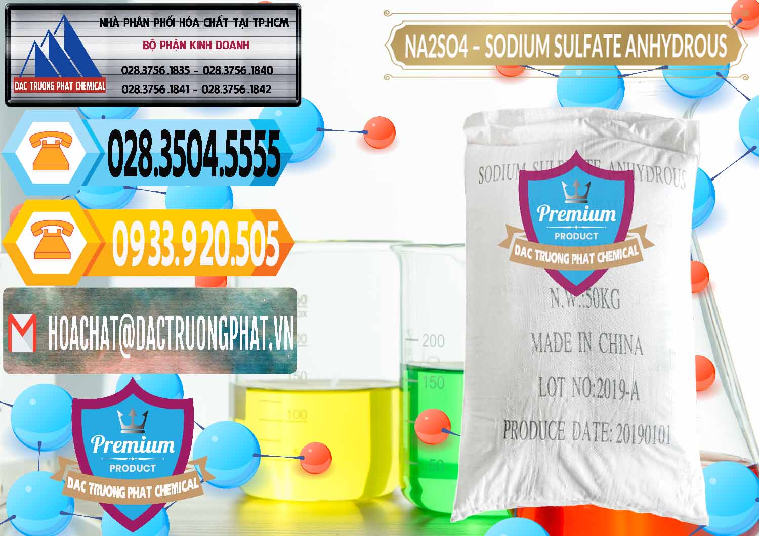 Cty bán & cung cấp Sodium Sulphate - Muối Sunfat Na2SO4 PH 6-8 Trung Quốc China - 0099 - Chuyên cung cấp _ phân phối hóa chất tại TP.HCM - hoachattayrua.net