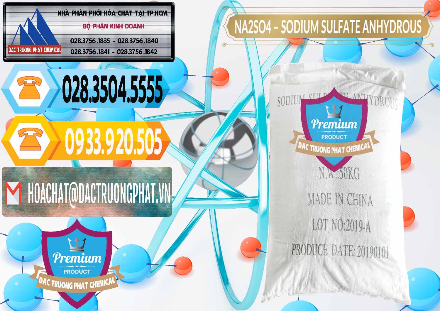 Chuyên cung ứng _ bán Sodium Sulphate - Muối Sunfat Na2SO4 PH 6-8 Trung Quốc China - 0099 - Nơi cung ứng & phân phối hóa chất tại TP.HCM - hoachattayrua.net