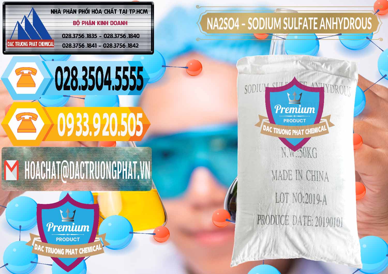 Nơi chuyên cung ứng ( bán ) Sodium Sulphate - Muối Sunfat Na2SO4 PH 6-8 Trung Quốc China - 0099 - Cung cấp & phân phối hóa chất tại TP.HCM - hoachattayrua.net