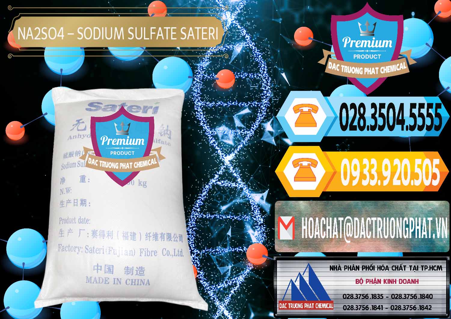 Công ty cung cấp - bán Sodium Sulphate - Muối Sunfat Na2SO4 Sateri Trung Quốc China - 0100 - Nơi phân phối ( kinh doanh ) hóa chất tại TP.HCM - hoachattayrua.net